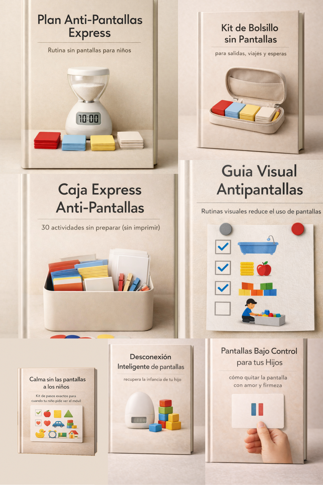 EBOOK Plan Anti-Pantallas EXPRESS MAS 6 Ebooks Digitales De Regalo