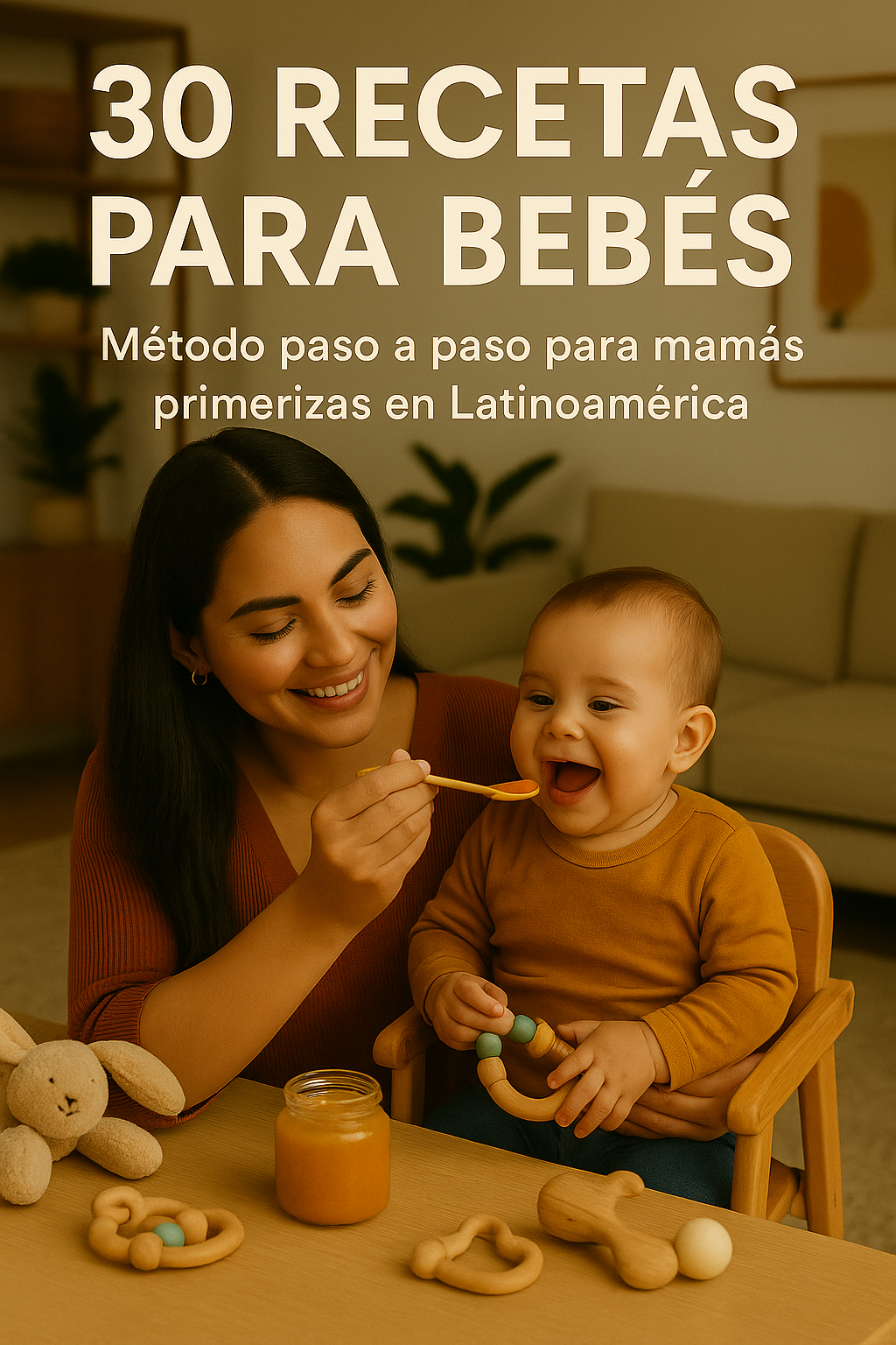 "30 Recetas para bebés"  Método Paso a Paso para mamás primerizas MAS BONOS.