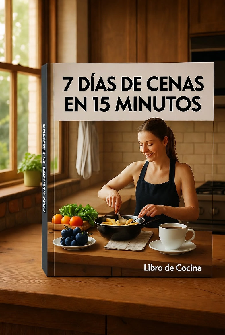 50 Recetas de 15 Minutos para  Mamá Ocupada mas bonos EXTRAS